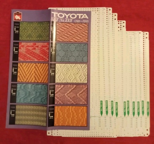 Toyota punchcards per - punchcards,