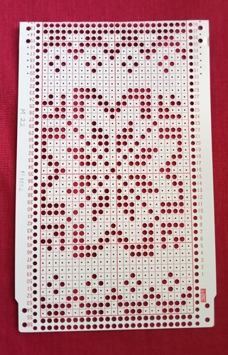 Tuta punchcard perforata - tuta,