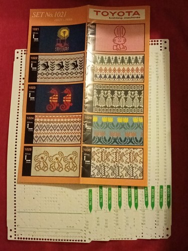 Toyota punchcards per macchina - punchcards,