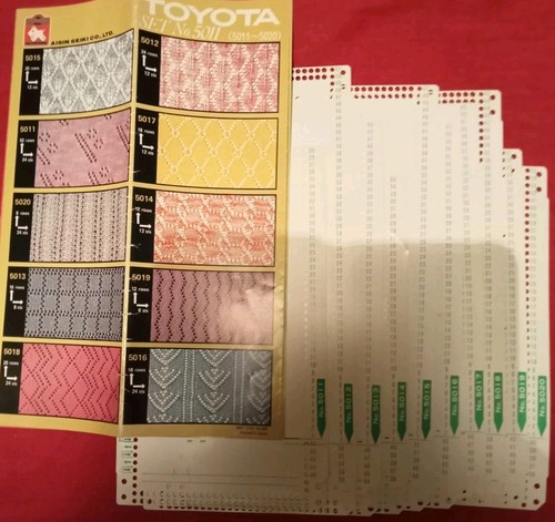 Set schede perforate toyota - schede,