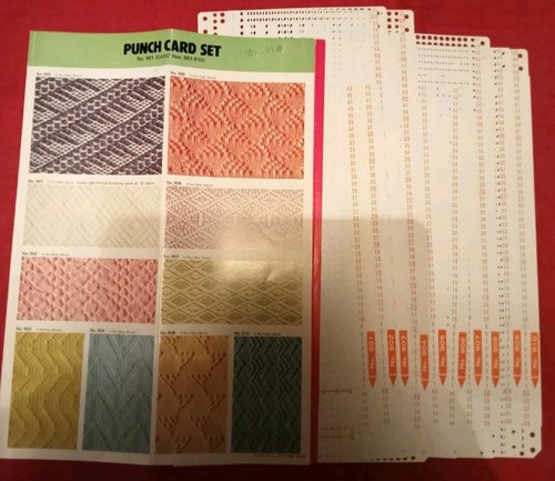 Lace punchcards set - punchcards,